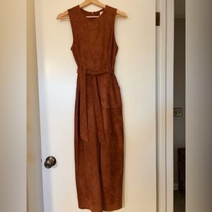 Anthropologie XS Suede Jumper- like new! 🦋